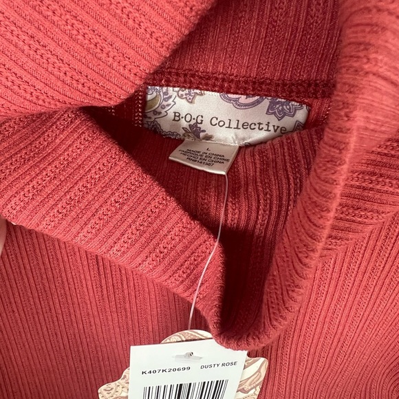 Orange and Red Maxi Pencil Skirt Set for Work - Picture 4 of 5